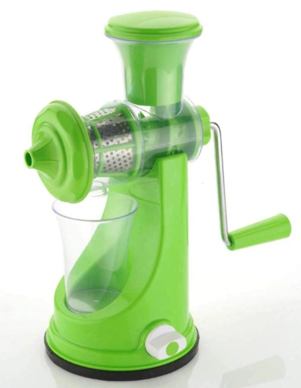 Hand Juicer Fruit and Vegetable Juicer with Steel Handle with Vacuum Locking System, Good for Shakes, Smoothies, Fruit Juices, Manual/Hand Fruit Juicer for All Fruits Juicer Maker Machine  (C-A221812KXME)